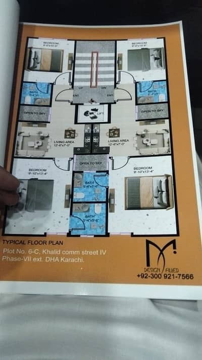Studio Apartment for Sale Khalid Commercial, Phase 7 (Ex-DHA)