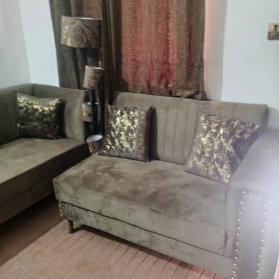 selling new l shape 9 seater