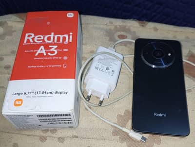 Redmi A3 with Dabba charger