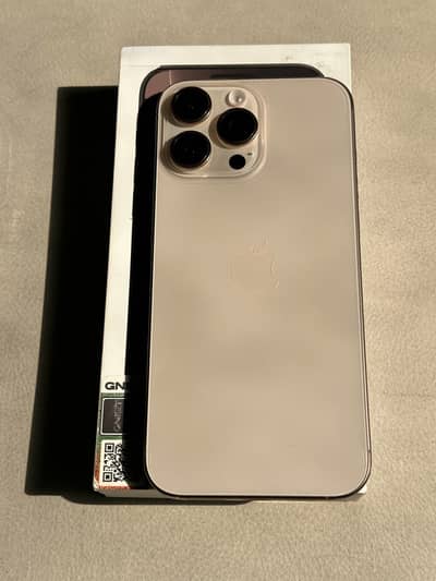 Iphone 16 Pro Max 256gb Approved 122 Battery Cycle 7 Months Warranty