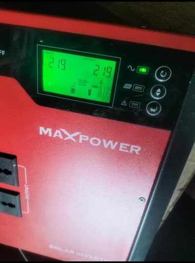 Max power ups + solar inverter 720w mppt single battery