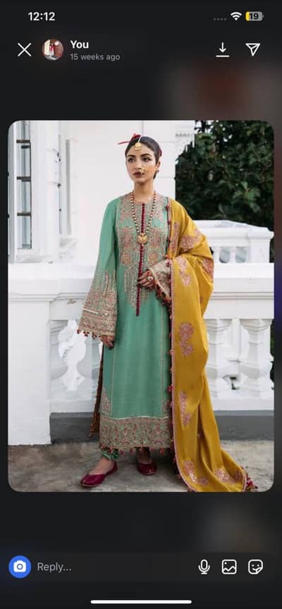 Hussain Rehar dress for sale