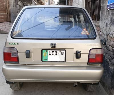 Suzuki Mehran VXR 18 model totally genuine