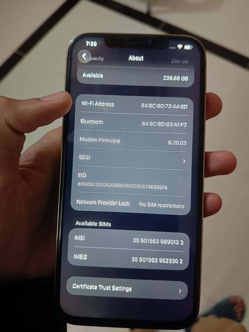 Iphone 12 pro max sim working 6