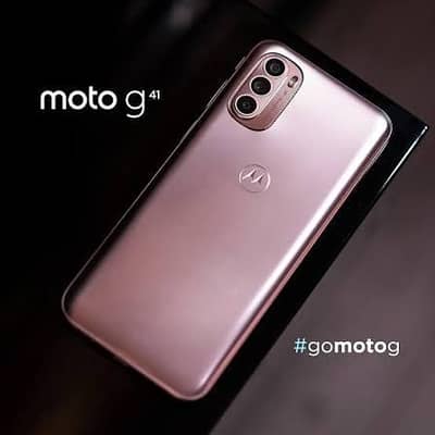 MOTOROLA G 41 DUAL SIM BRAND NEW MOBILE GOLD EDITION