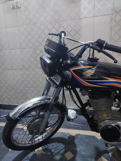 Honda CG 125 Model 2018 Punjab Number