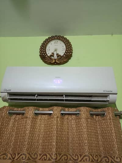 Haier DC inverter 1.5 ton heat and cool, 03066951856