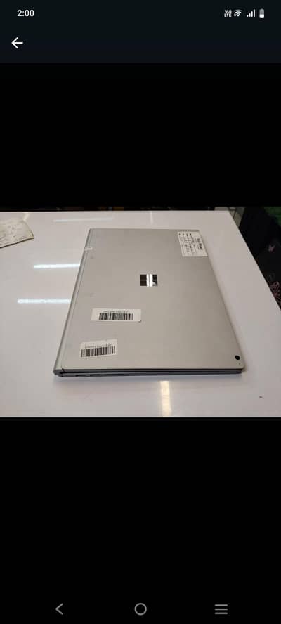 Microsoft surface laptop