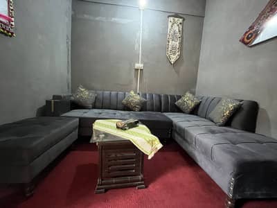 7 Seater L Shape Sofa