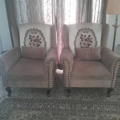 wing sofa two pieces 1+1