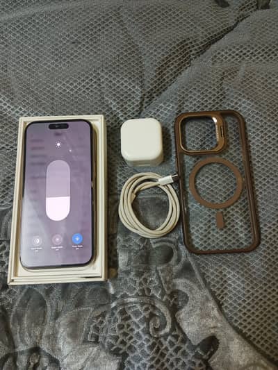 iphone 16 pro jv 128 bix charger & cable 100 Health