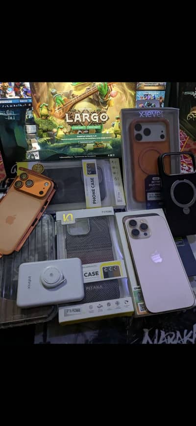 Cases and accessories , IPhone 17pm, 16pm, 14p in half price