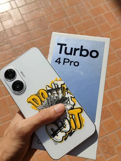 (Exchange Possible) Redmi Turbo 4 Pro Full Box Non PTA