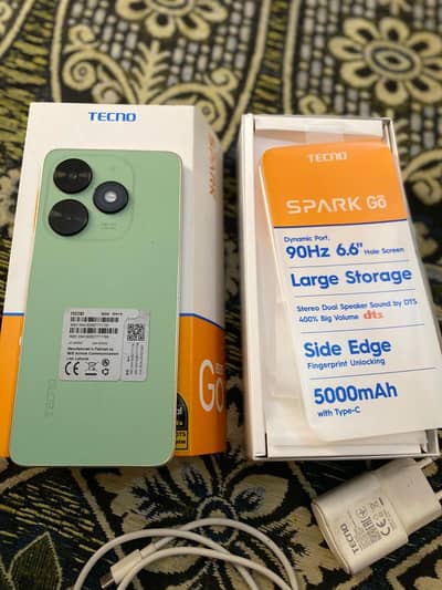 Tecno spark go condition like open box