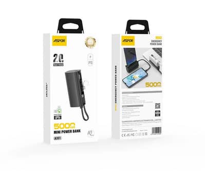 A351 Portable Mini 5000mah Power Bank