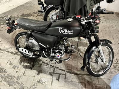 United 70Cc convert into cafe racer modified
