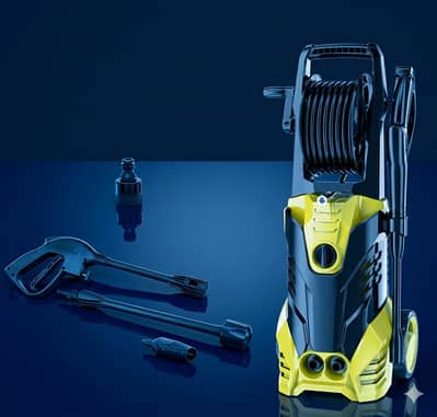 یہ ایک ہائی پریشر واشر (High-Pressure Washer) ہے، جسے عام طور پر گاڑی