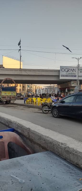 Shop 10 x32 sqft available for rent in gulistan e jouhar bk 18 main road shop.