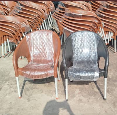 plastic chairs