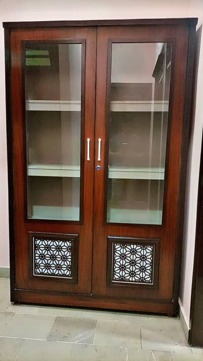 Complete bedroom set_ Bed, metris, dresser divider and cupboard