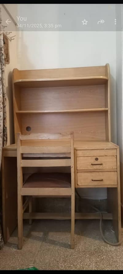 Pc / Laptop Study Table with Drawers & Chair
