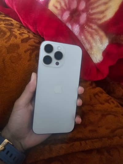 Iphone 16 pro max jv colour desert titanium with box