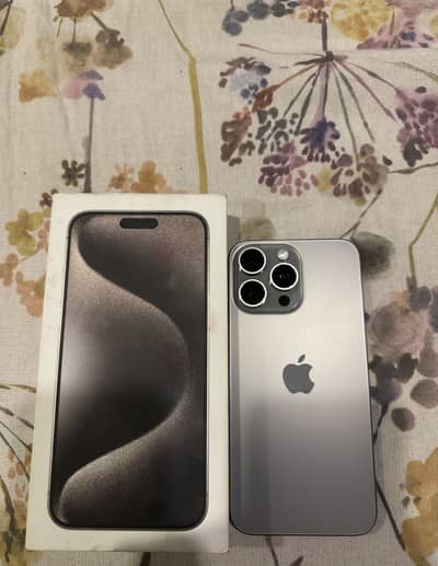 Iphone 15 Pro Max 256gb Pta Approved