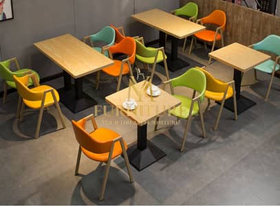 4 Seater Dinning Set - Restaurant Furniture - Manufacture - Dining Set