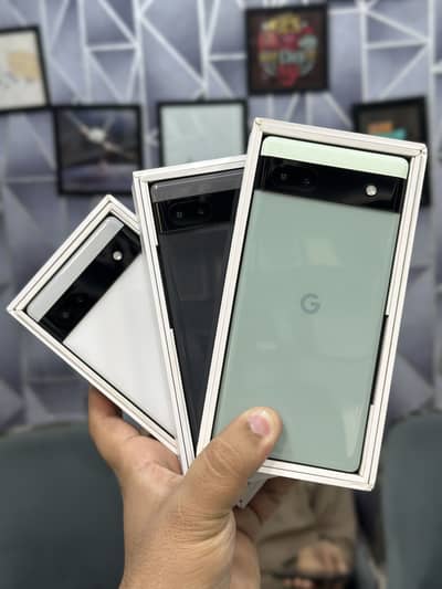 Google Pixel 6A – 6/128GB – Official PTA Approved – Waterpack