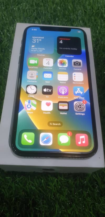 iPhone x 64gb pta approved  face I'd hide