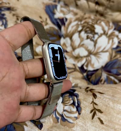 Apple Watch Series 9 45MM Starlight Colour!
