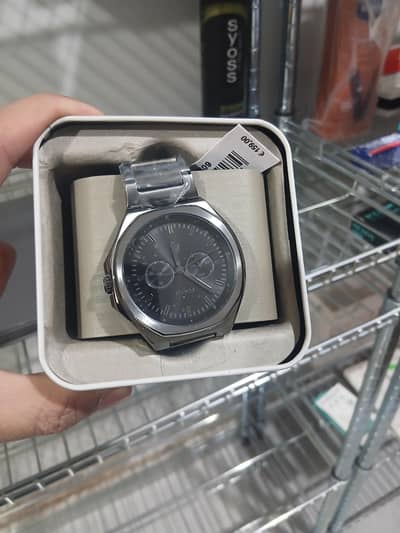 Fossil Bq2609 Men'S Evanston Watch Gunmetal