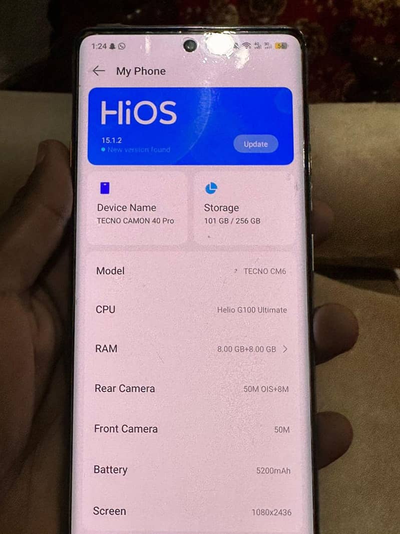 Tecno Camon 40 pro 4