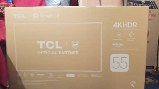 Tcll 55 inch led boxpack