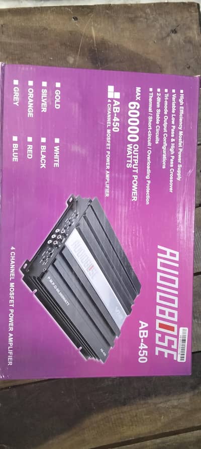 car amplifier audio boss 4 chanal