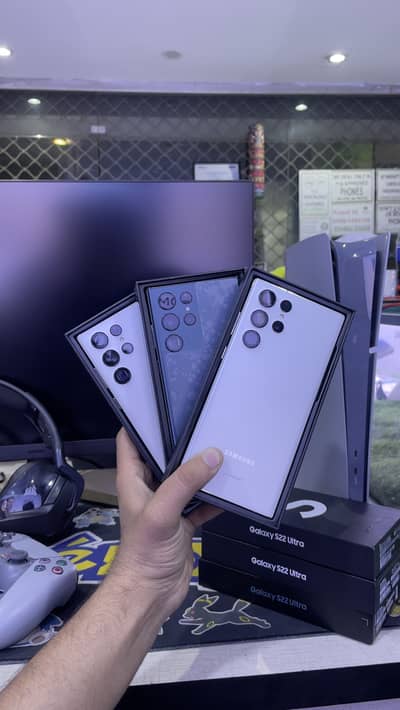 Samsung s22 Ultra 5G , S22 5G Dual sim Official PTA Boxpack Stock