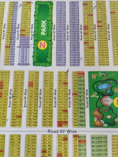 5 Marla Plot Corner For Sale Khayaban e Amin