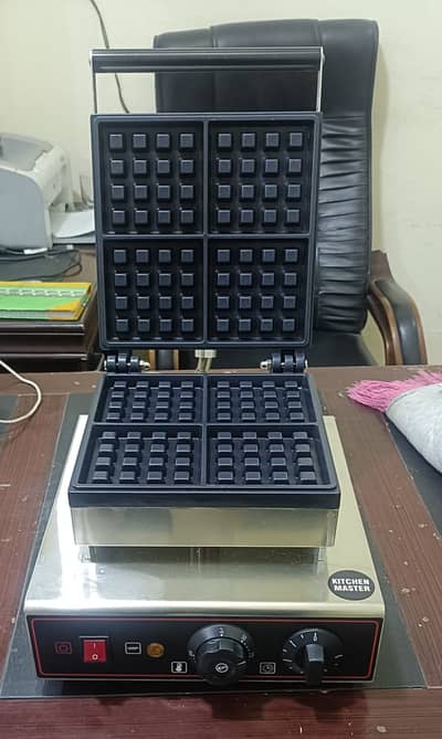 Square Waffle Maker – Commercial Heavy Duty Machine
