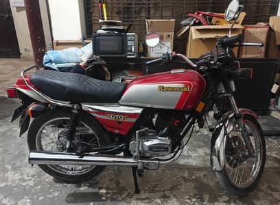 Kawasaki GTO 125 for sale 0318/63/92/6/42 Lahore register