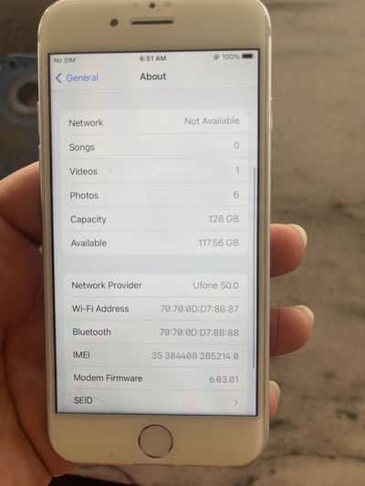 iPhone 7  128 gb read