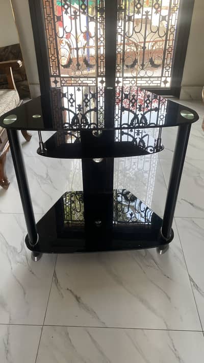 Black TV Rack – 9.5/10 Condition
