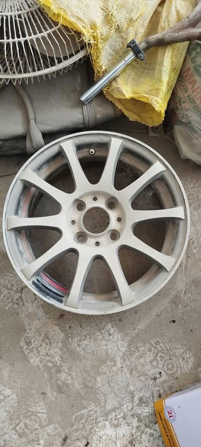 14 inch alloyrim and Tycoon tyres