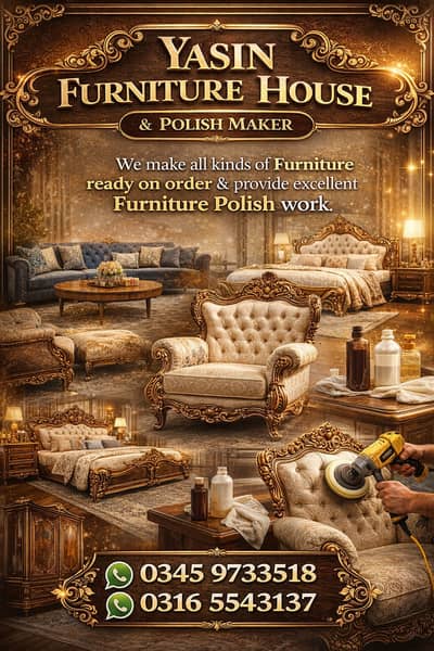 furniture polish service / deco paint / wood polish / furniture paint