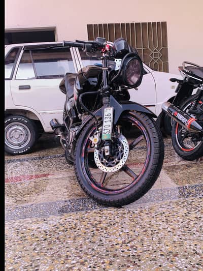 Modified Ybr G with original saman