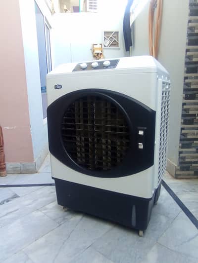 Room cooler with ice packs