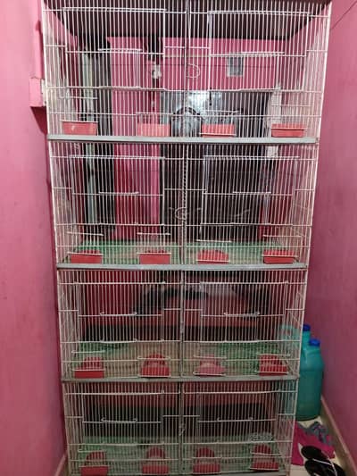 8 portion size clean and new cage for sale