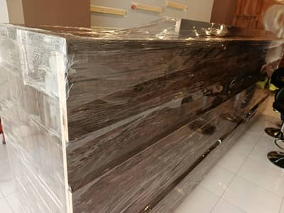 Brand New Storage counter and 9 shelves available for sale.