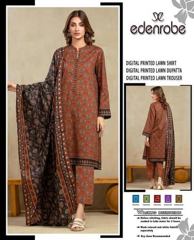 Eid collection | 3 pcs suit | stylish dress | causal dress