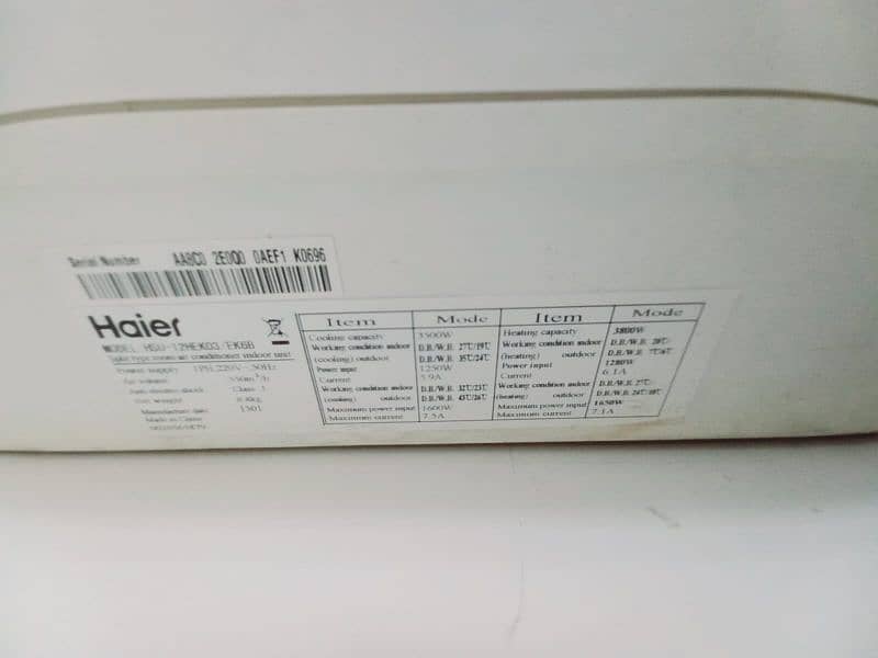 New condition Split AC 2