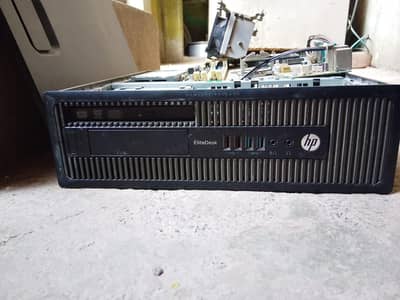 hp 800g1 4th mother bod dead hay + supply OK  +  casing+ heat sink